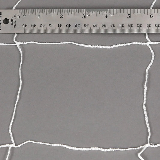 Hydrofarm Trellis Netting - 6" mesh detail with ruler