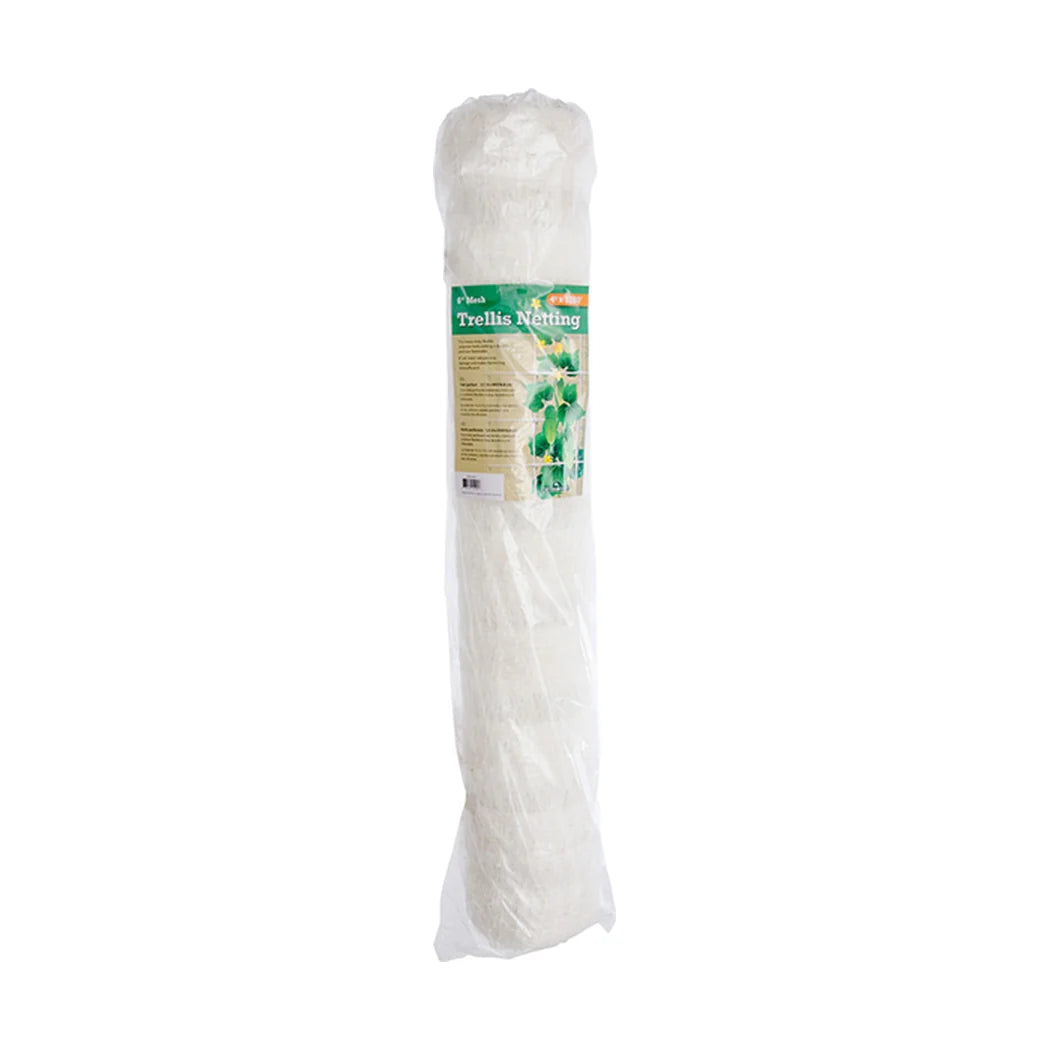 Hydrofarm trellis netting 4 ft x 3280 ft bulk roll, 6 inch mesh