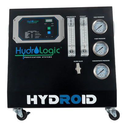 HydroLogic Hydroid compact commercial reverse osmosis system, front control panel