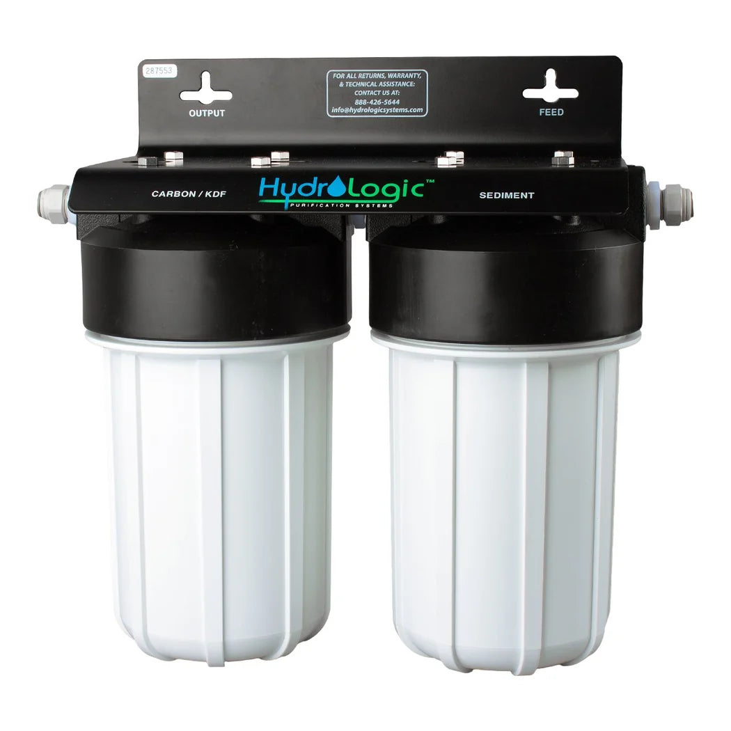 HydroLogic PreEvolution high capacity pre-filter, dual carbon KDF and sediment housings