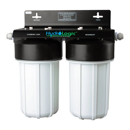 HydroLogic PreEvolution high capacity pre-filter, dual carbon KDF and sediment housings