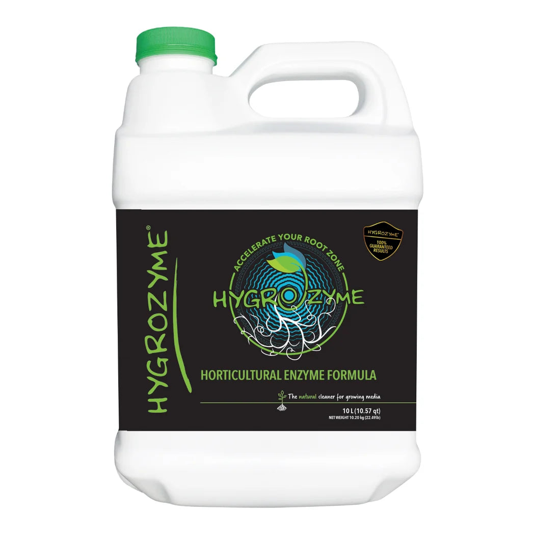 Hygrozyme Horticultural Enzyme Formula, 10 litre container