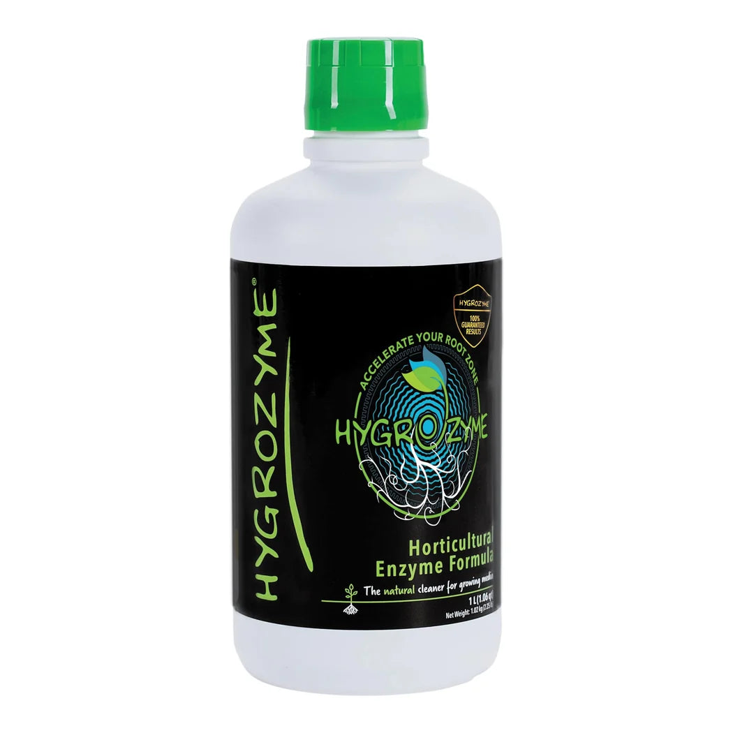 Hygrozyme Horticultural Enzyme Formula, 1 litre bottle