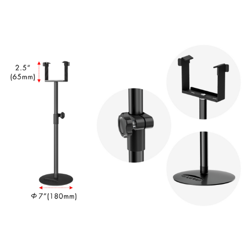 iLuminar Under Canopy Stand (Pair) Single Stand Dimension