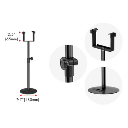 iLuminar Under Canopy Stand (Pair) Single Stand Dimension