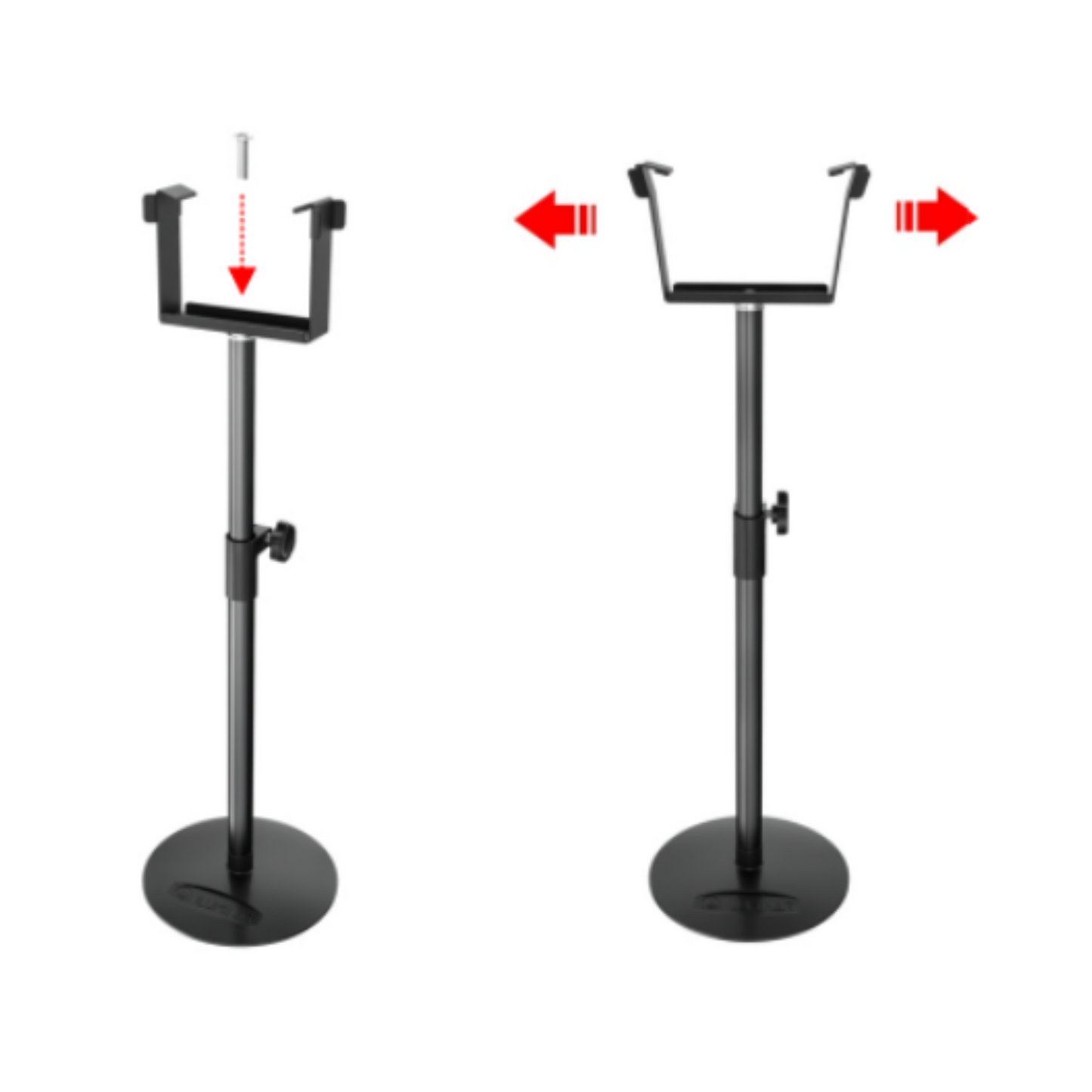 iLuminar Under Canopy Stand assembly
