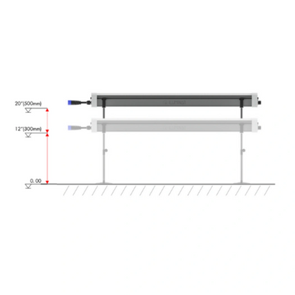 iLuminar Under Canopy Stand Selectable height