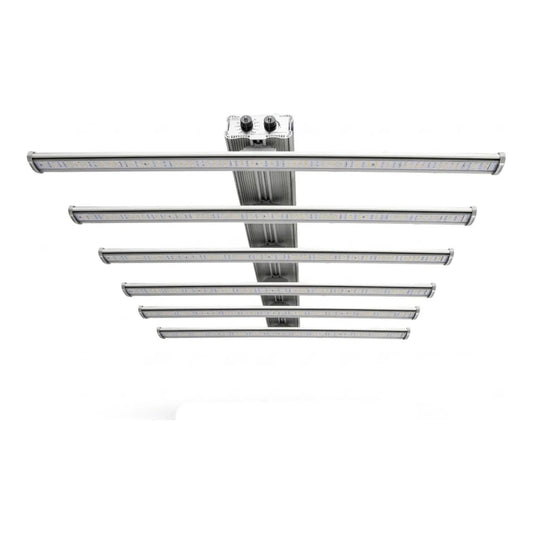 iLuminar iLogic6 330W full spectrum LED grow light, six-bar fixture, 120-277V
