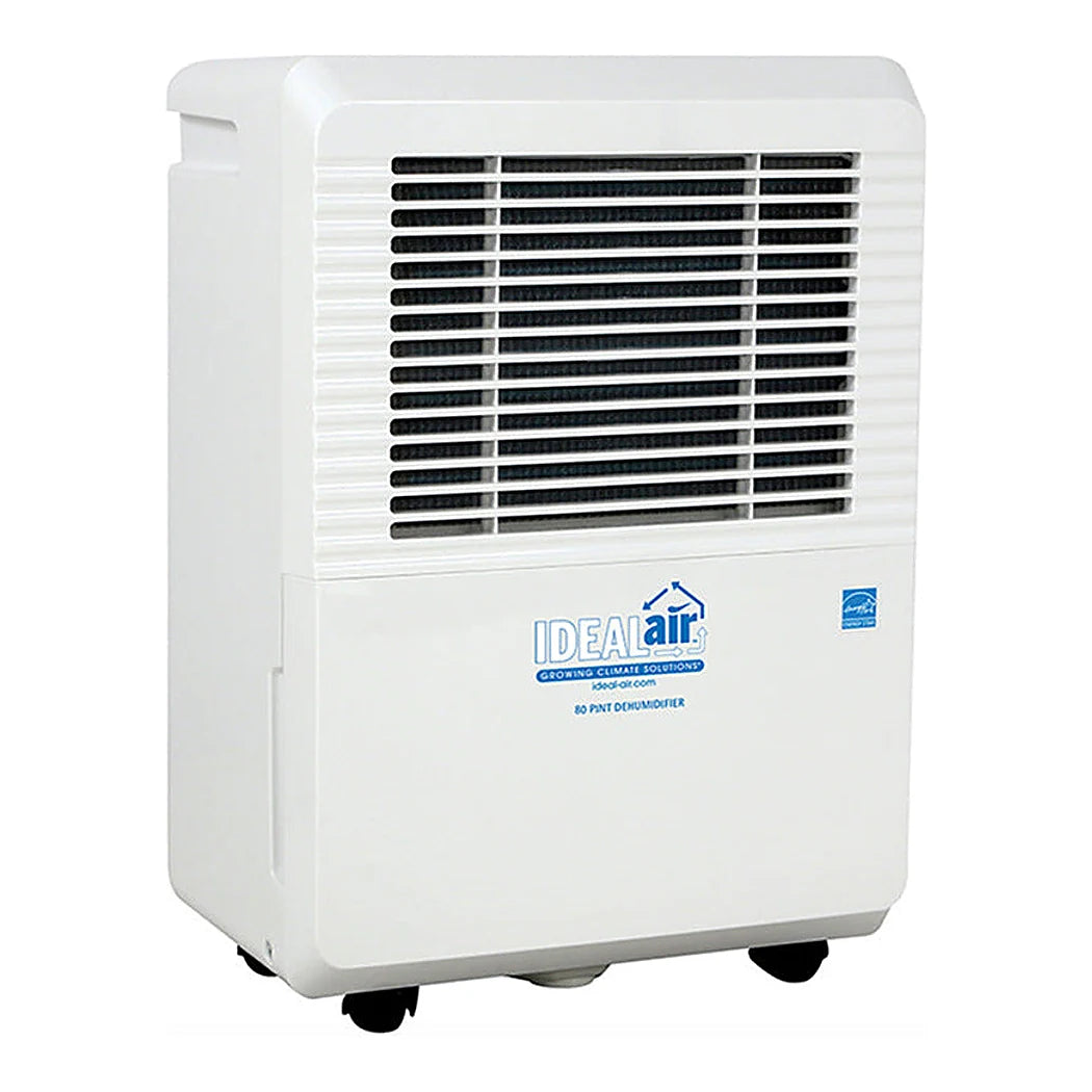 Ideal-Air Dehumidifier 50 Pint - Up to 80 Pints Per Day - 50 pint dehumidifier
