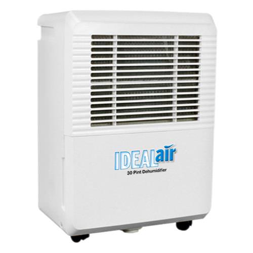Ideal-Air Dehumidifier 50 Pint - Up to 80 Pints Per Day