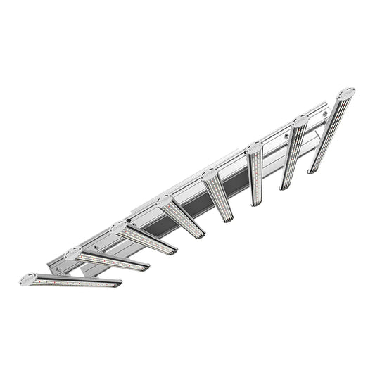 Iluminar Aurus iL8 eight-bar LED grow light fixture, 670W, 347V hardwire