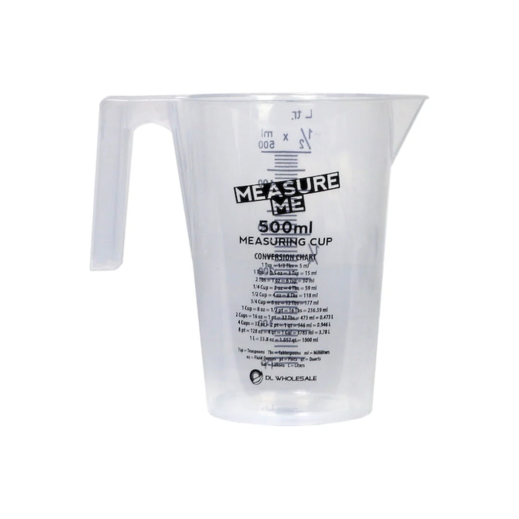 [DLW-GMC] Gro1 Measure Me 500ml measuring cup with printed label