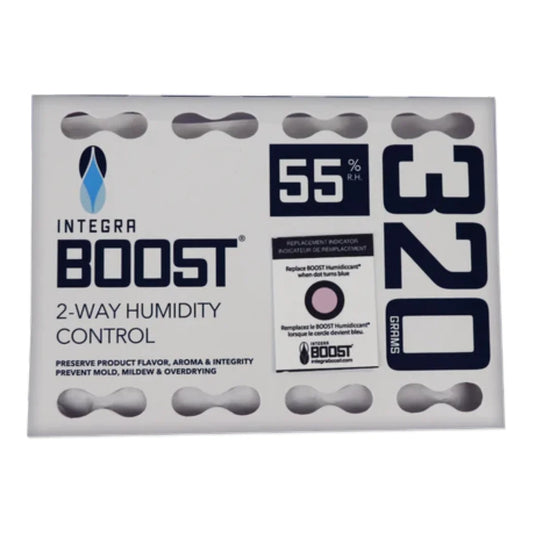Integra Boost 320g 55% RH 2-way humidity control pack, single pack from the case of 40
