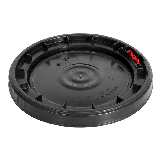 Integra Boost curing bucket lid with safety latch and soft O-ring seal