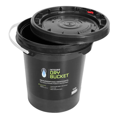 Integra Boost 5 gallon curing bucket closed with its latching lid
