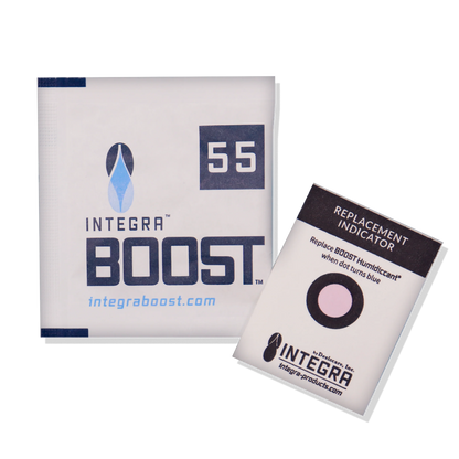 Integra Boost 8g R.H. 55% RETAIL Packs - Qty per pack: 144 Individually overwrapped w/HIC - Total packs per case: 4 - 576 Total Qty.