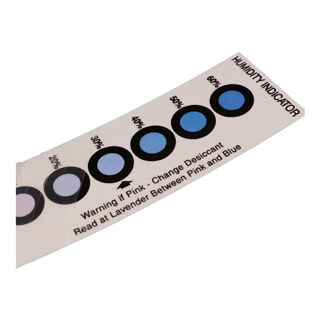 Integra Boost humidity indicator strip, 6 dots from 10% to 60% RH