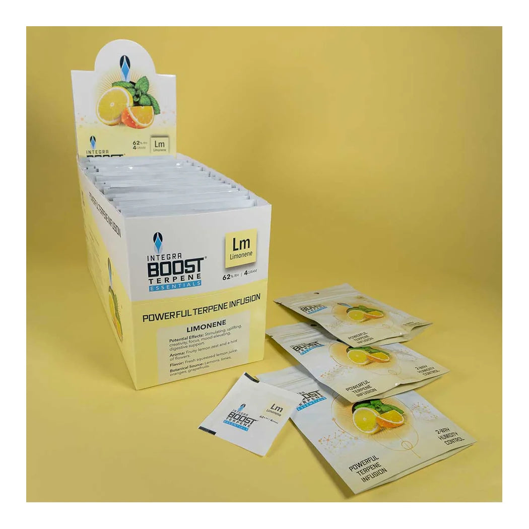 Integra Boost Terpene Essentials Limonene 4 gram retail display box