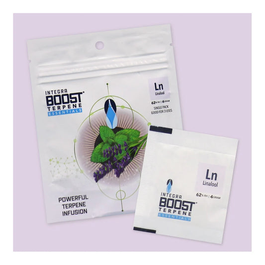 Integra Boost Terpene Essentials Linalool 4 gram 62% RH retail pack