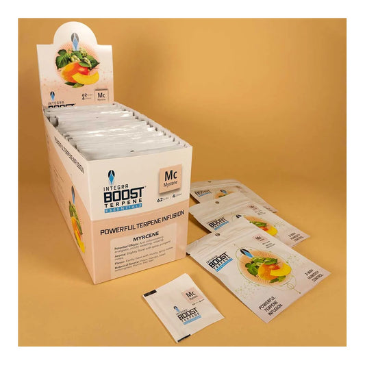 Integra Boost Terpene Essentials Myrcene 4 gram retail display box