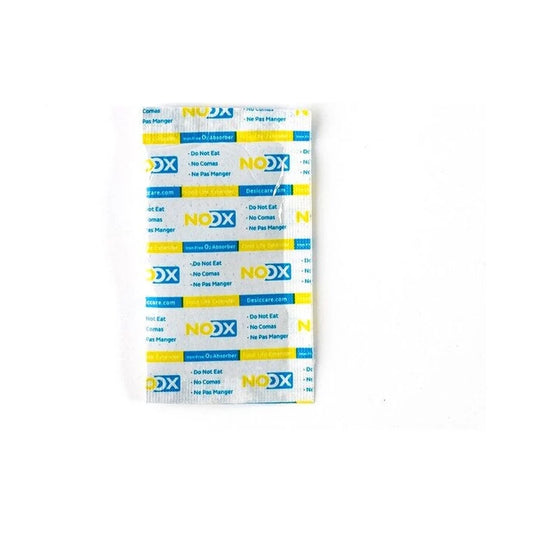 NOOX iron free oxygen absorber pouch included with Integra Terpene Essentials 67g Pinene packs