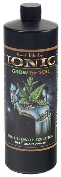 Hydrodynamics Ionic Soil Grow 1 Quart Size
