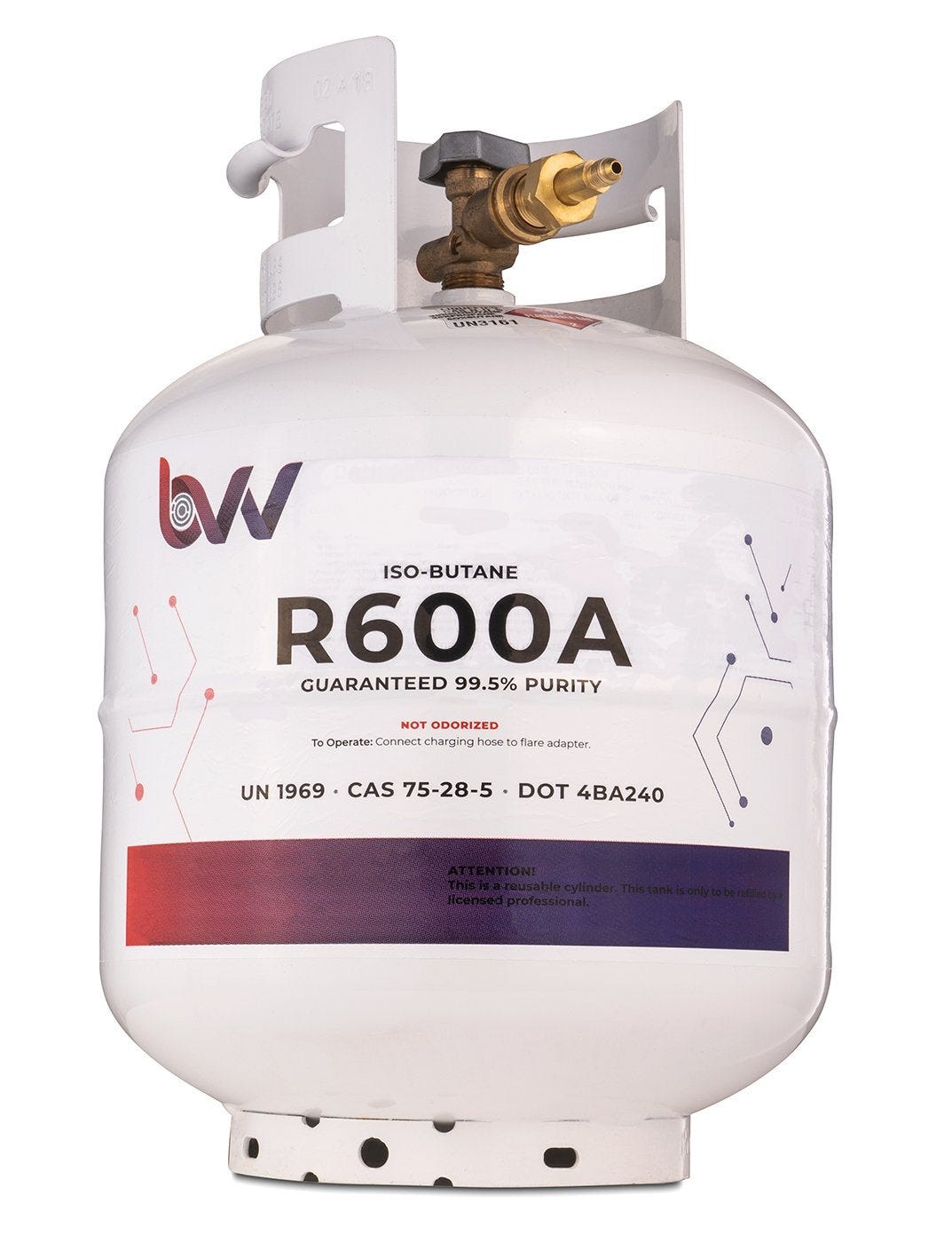 LP-20 | ISOBUTANE | R600A BVV 20LB High Purity USA - 99.5% Guaranteed