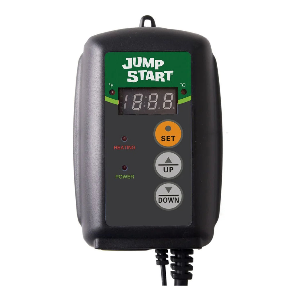 Jump Start Digital Temperature Controller Thermostat for Heat Mat - digital heat mat thermostat