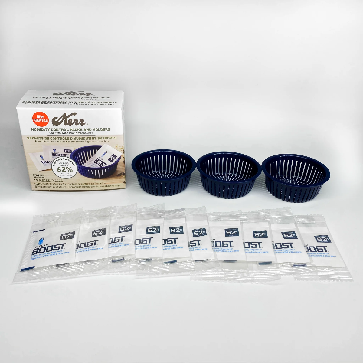 Integra Boost Kerr Replacements - Set of 3 Pods w/ 10 Boost Packs (4g 62 RH) - Master Case of 6 Main Image