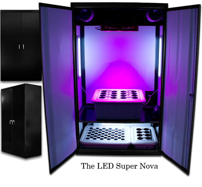 LED SuperNova - LED Grow Cabinets