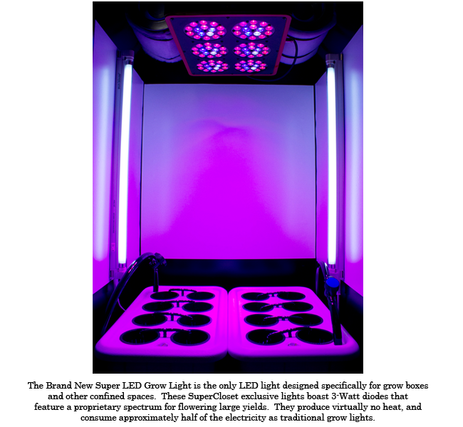 LED SuperStar - LED Stealth Grow Boxes