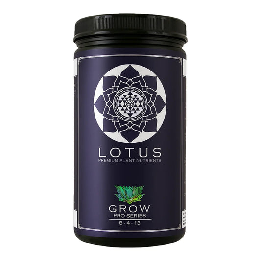 Lotus Nutrients Pro Series Grow 8-4-13 dry nutrient jar