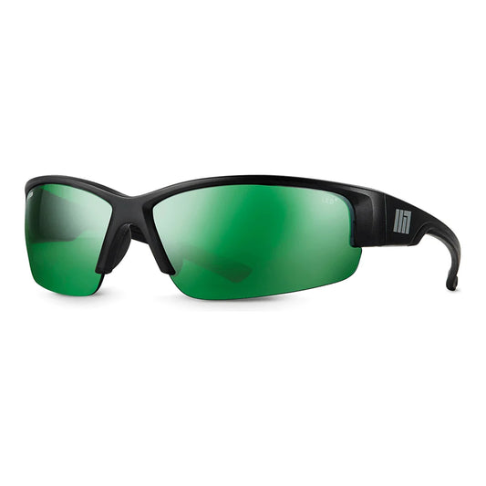Method Seven Cultivator LED Plus glasses, three-quarter view showing the half-jacket frame