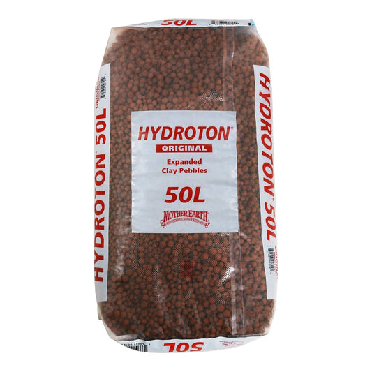 Mother Earth Hydroton Original 50 L - Hydroton Original expanded clay pebbles, 50 L bag