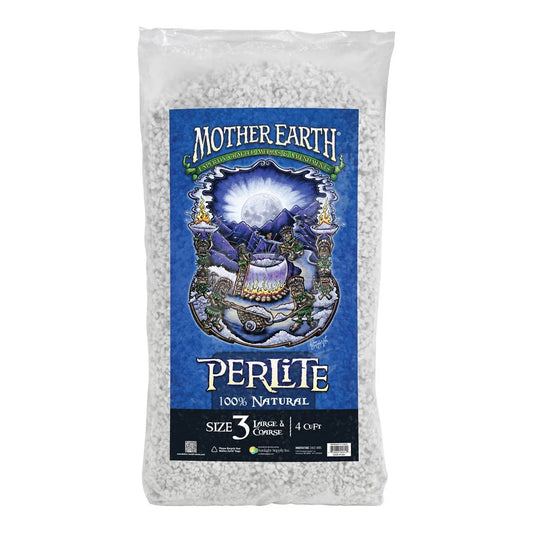 Mother Earth Large & Coarse Perlite #3 - bag of large and coarse perlite #3
