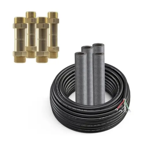 Mr.Cool 3/8 x 5/8 Coupler Kit with 75ft cable for 24k/36k Line Set No Text