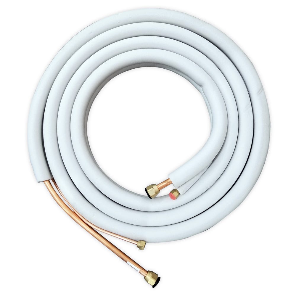 Mr.Coo. 16ft 3/8 x 5/8 Lineset for DIY 24K & 36K with connect