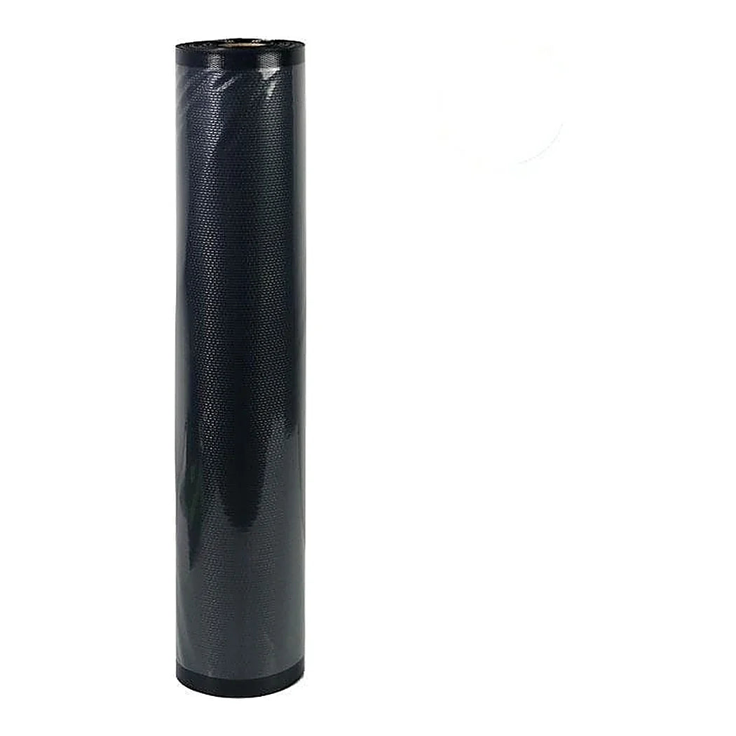 NatureVAC 15''x19.5' Vacuum Seal Bags Black/Clear - black/clear vacuum seal roll