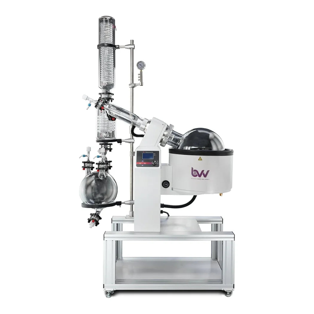 20L Neocision ETL Lab Certified Rotary Evaporator - full assembly with condenser