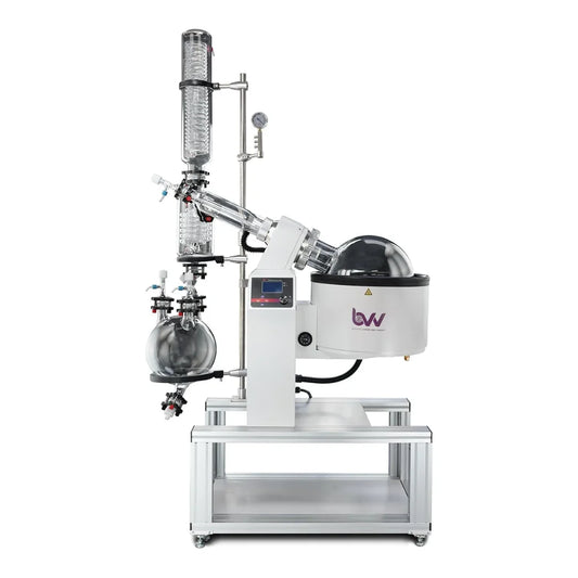 20L Neocision ETL Lab Certified Rotary Evaporator - full assembly with condenser