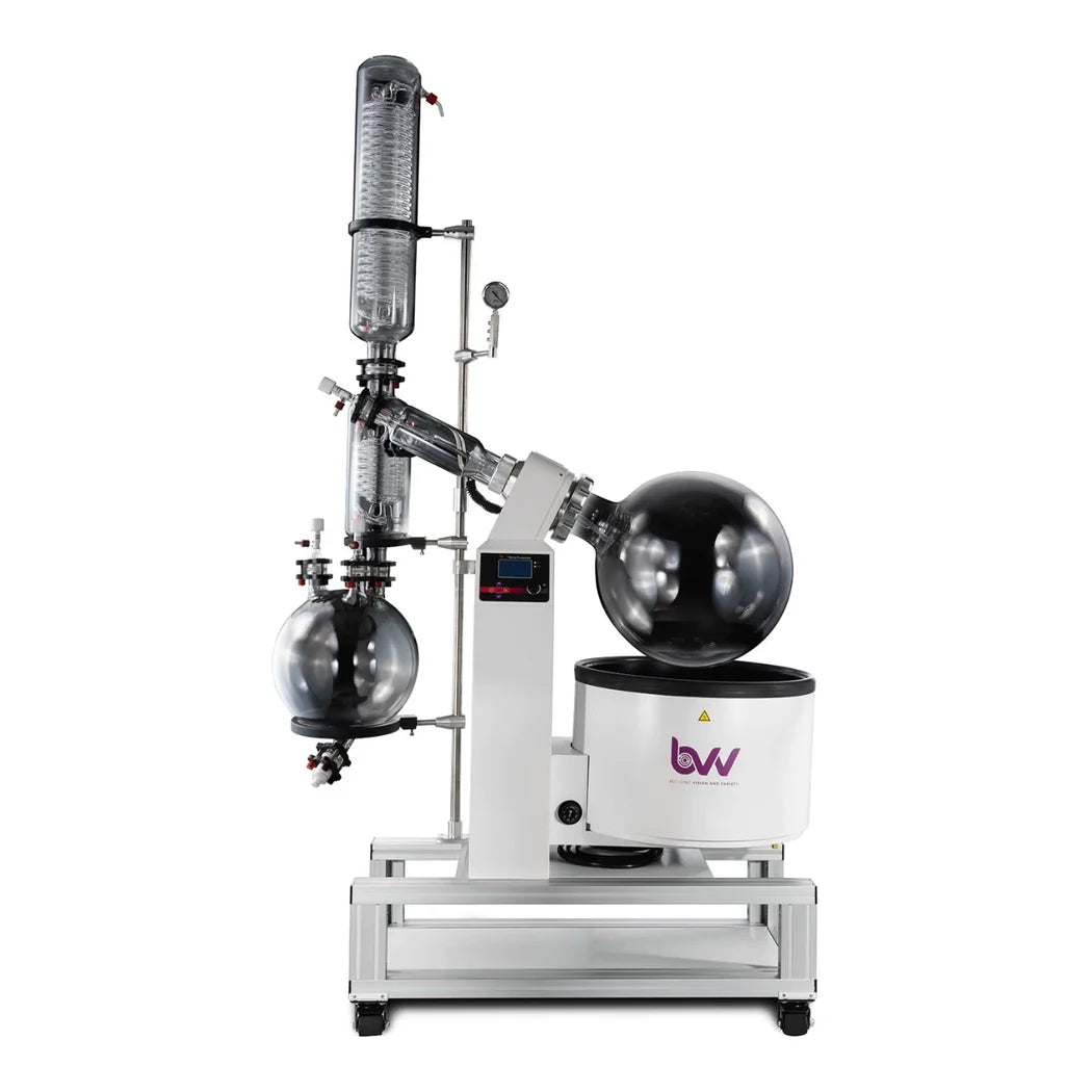 50L Neocision ETL Lab Certified Rotary Evaporator - full assembly with condenser