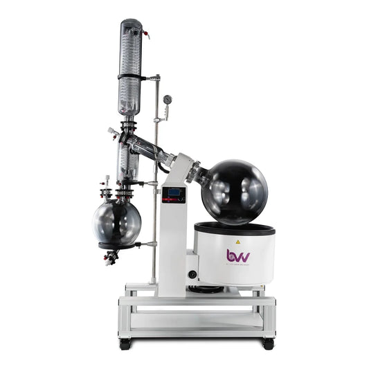 50L Neocision ETL Lab Certified Rotary Evaporator - full assembly with condenser