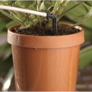 Netafim 4WAY FLAT WH PE 24 ANG-ARW 25EA in Pots