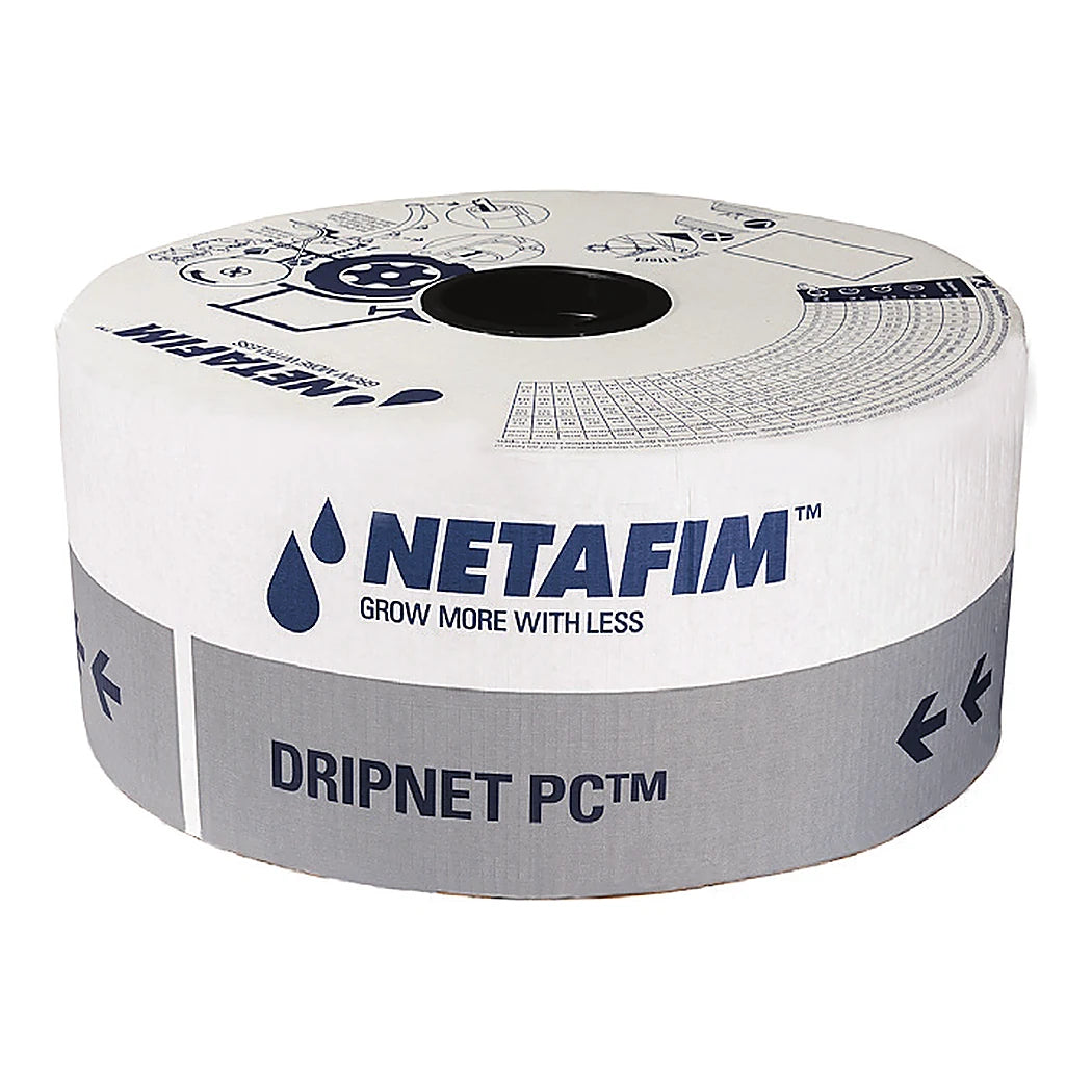 Netafim DripNet PC 0.42 GPH 13 mil dripline reel, 24 in emitter spacing