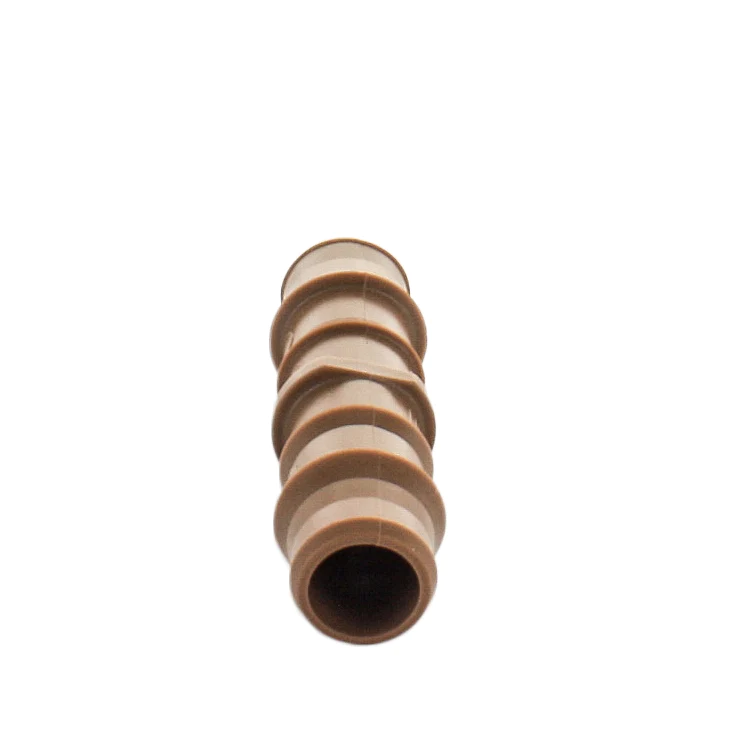 Netafim INSERT BARB CONN 16/17MM BROWN 25/BAG Front View