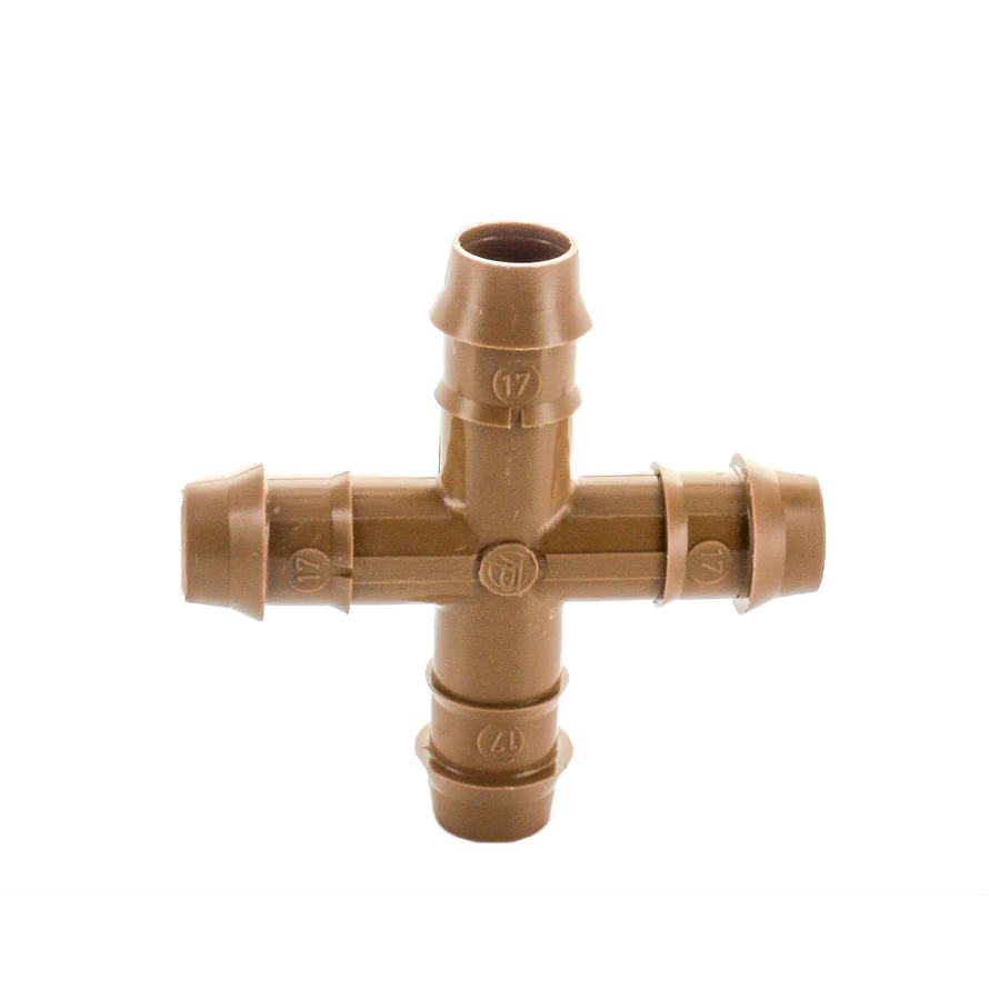 Netafim INSERT CONN CROSS 17MM 25/BAG Main Image