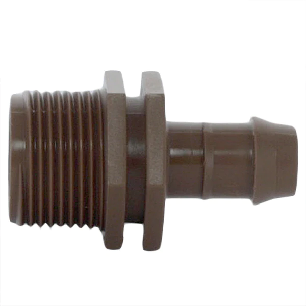 Netafim INSERT CONN RAM 17MM X 3/4"ML TH 25/BAG Laying Right