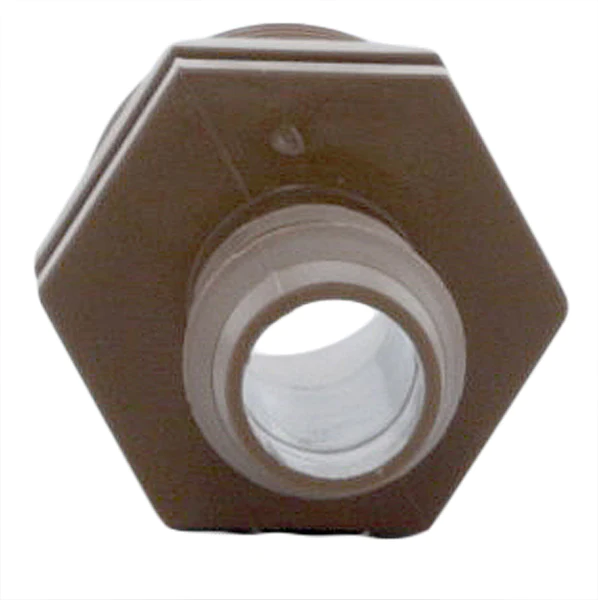 Netafim INSERT CONN RAM 17MM X 3/4"ML TH 25/BAG Front Facing