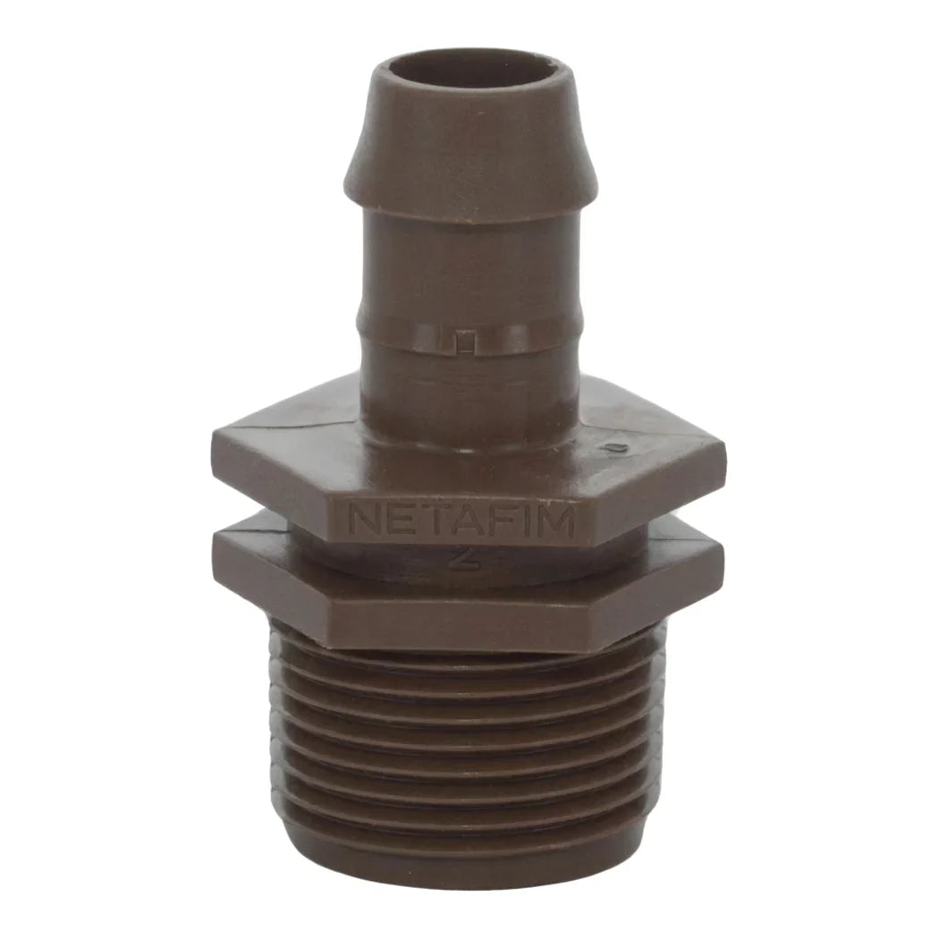 Netafim TL075MA 17mm insert x 3/4 in MPT male adapter