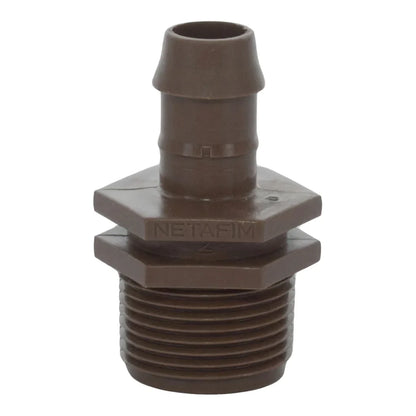 Netafim TL075MA 17mm insert x 3/4 in MPT male adapter